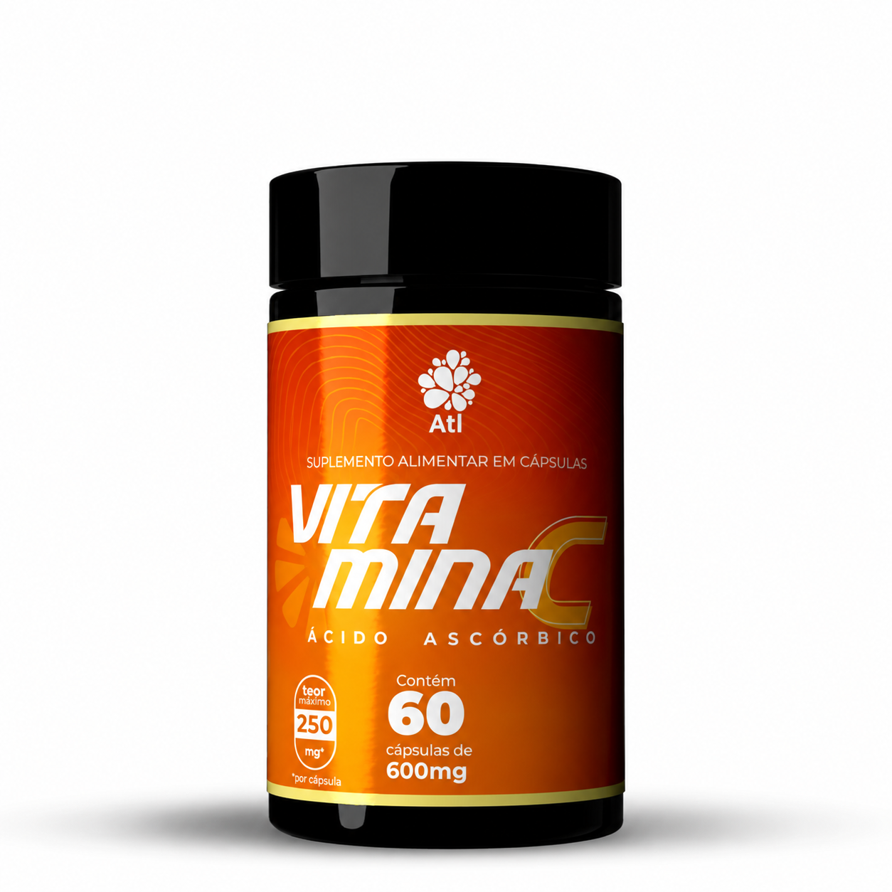 Atlantica Natural Vitamina C- 60 Cápsulas